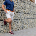Tangerine Orange Recycled Woven Belt