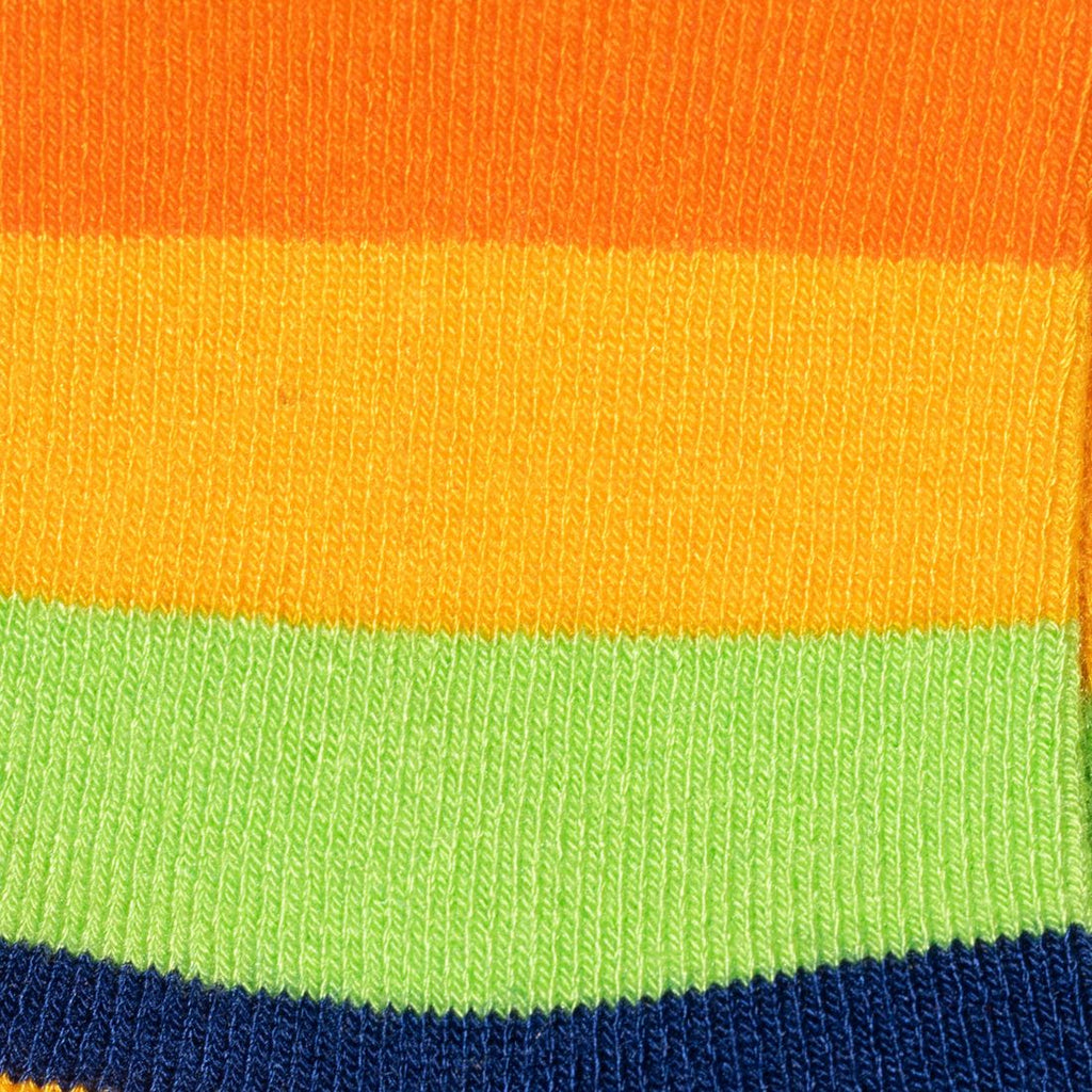 Children's Rainbow Stripe Bamboo-Blend Socks