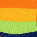 Children's Rainbow Stripe Bamboo-Blend Socks