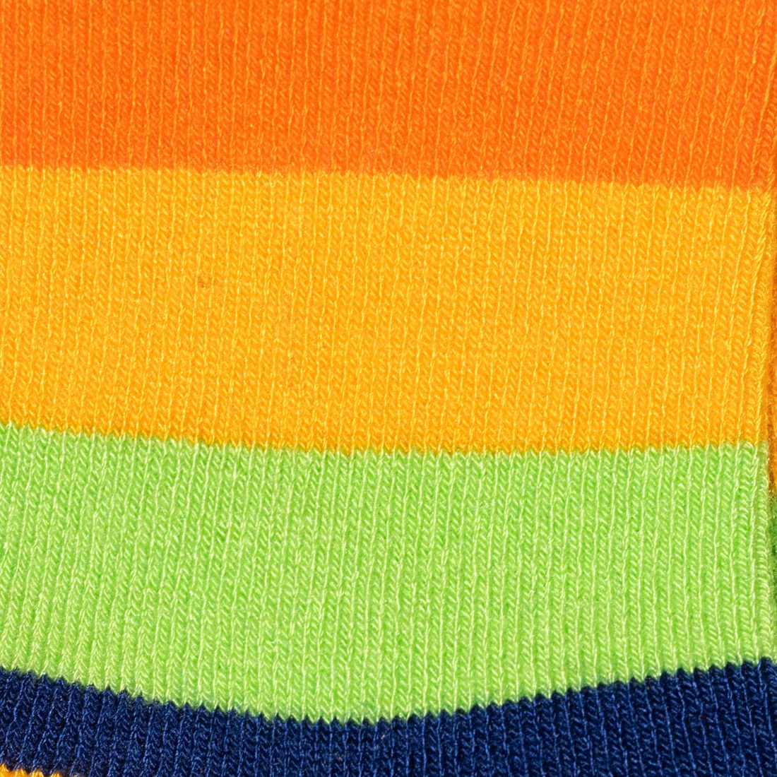 Children's Rainbow Stripe Bamboo-Blend Socks