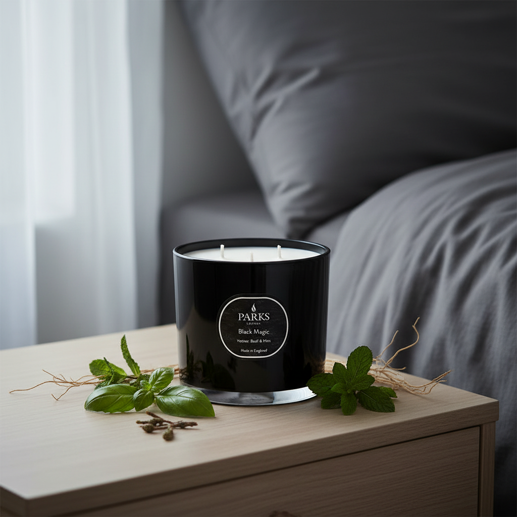Vetiver, Basil & Mint 650g 3 Wick Candle