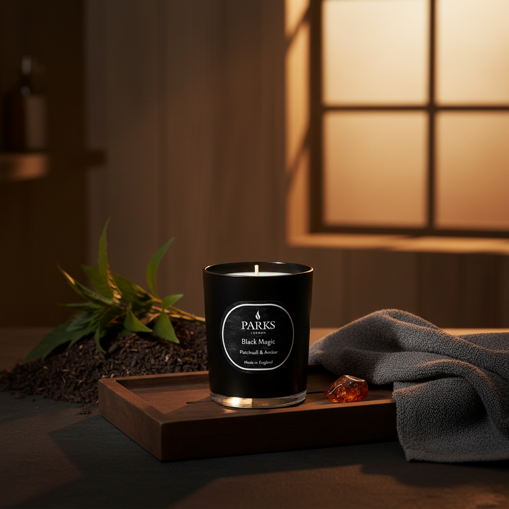 Patchouli & Amber 1 Wick Candle 180G