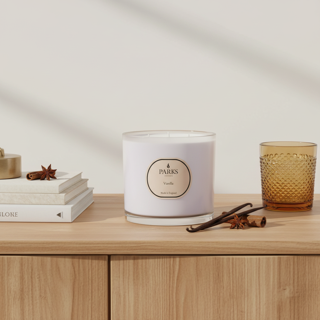 Vanilla 650g 3 Wick Candle