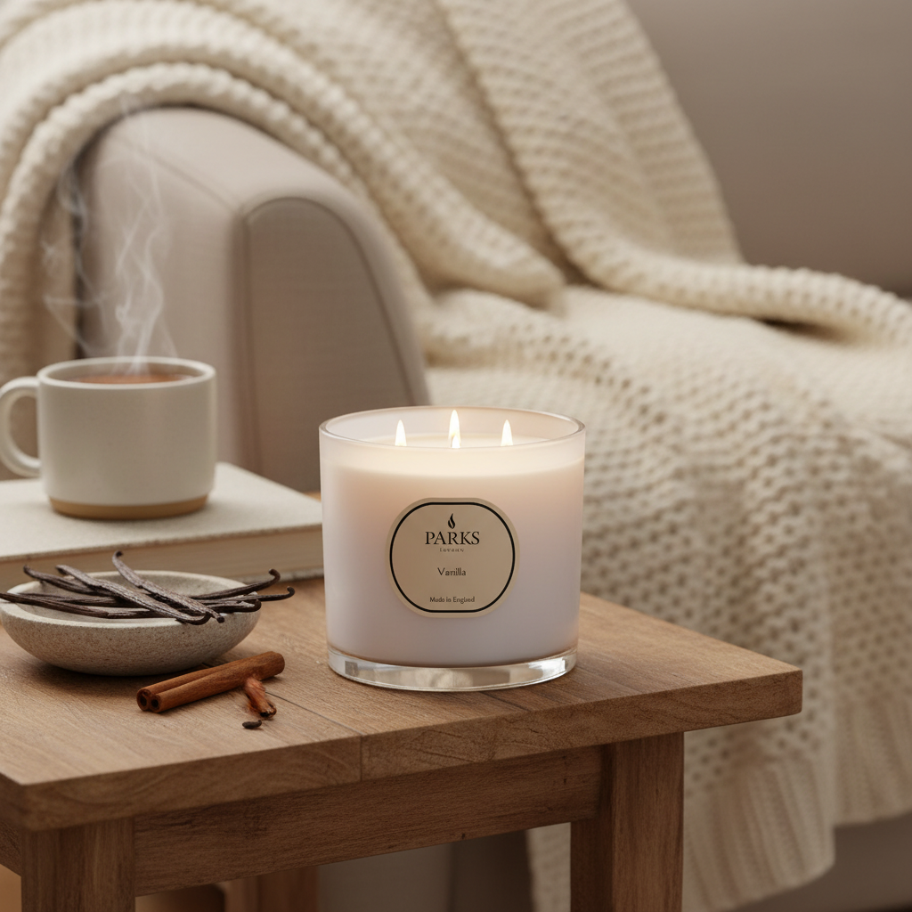 Vanilla 650g 3 Wick Candle