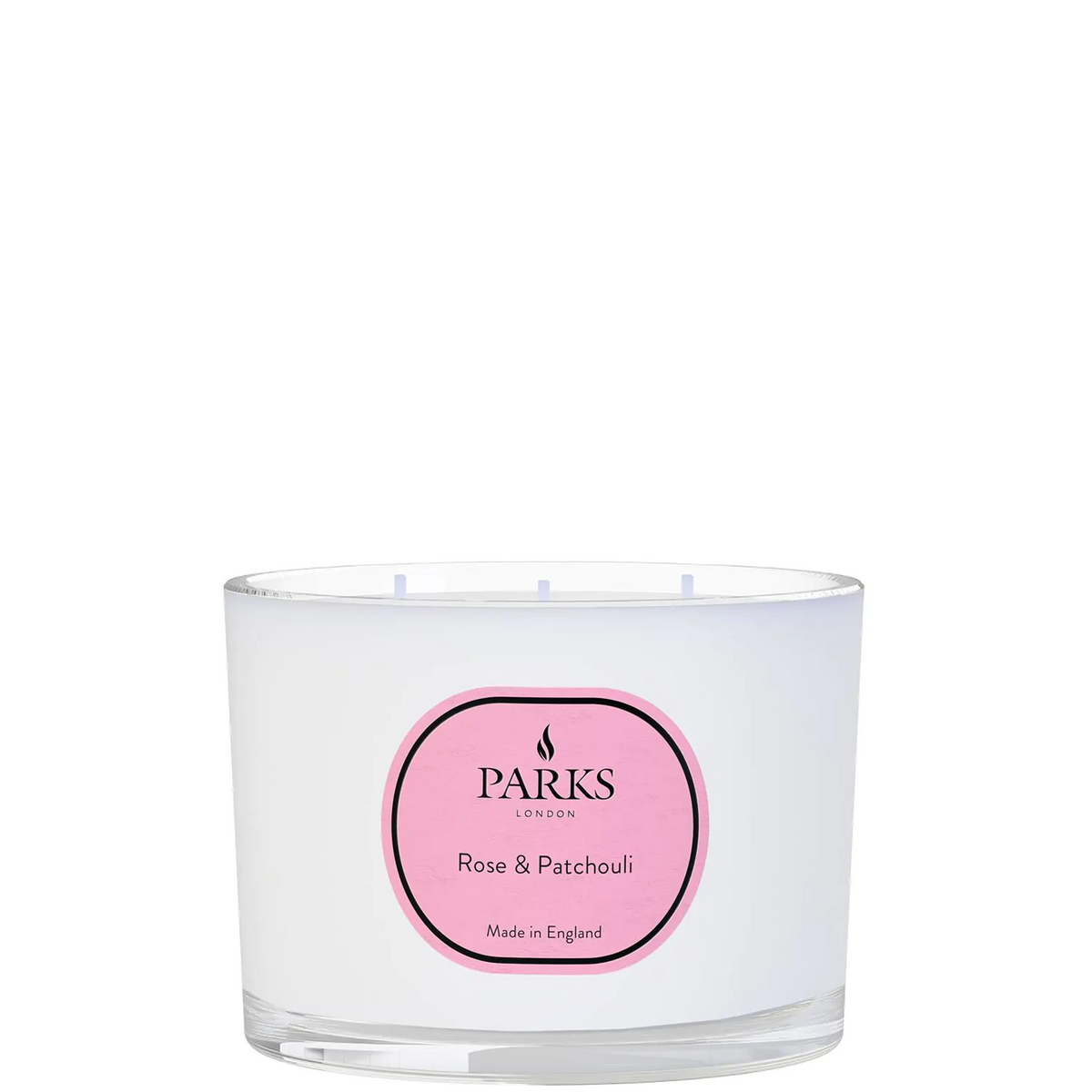 Rose & Patchouli 350g 3 Wick Candle