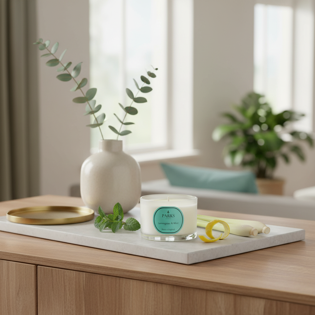 Lemongrass & Mint Travel Candle 70G