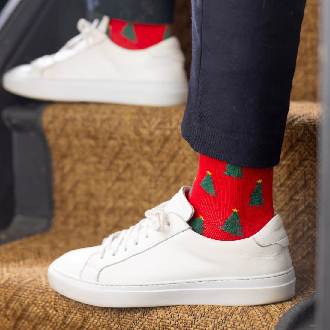 Christmas Tree Bamboo-Blend Socks