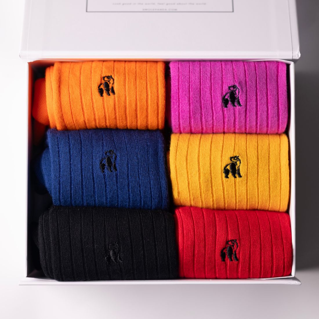 Build Your Own Bamboo-Blend Sock Gift Box, 6 Pairs