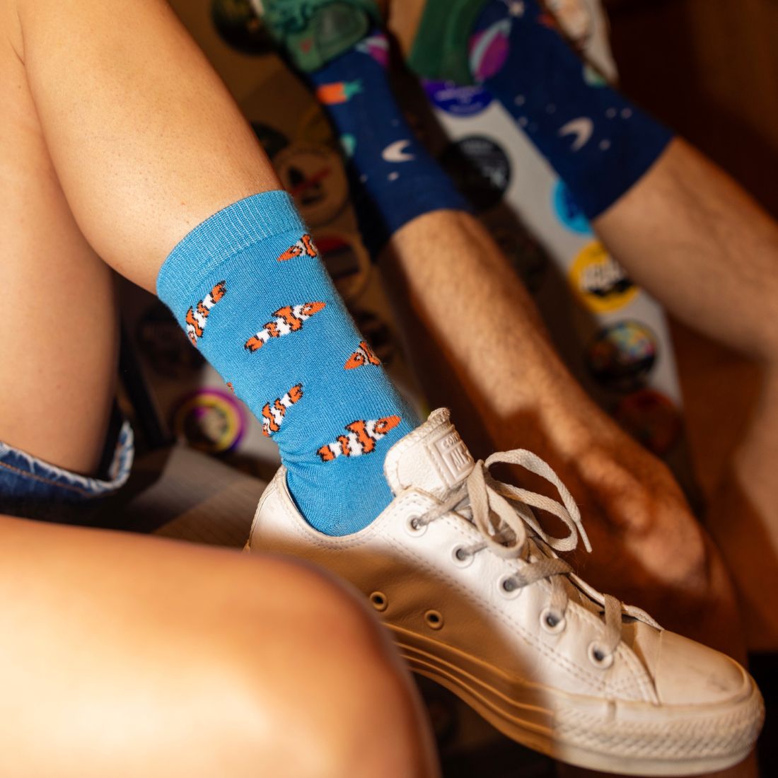 Clown Fish Bamboo-Blend Socks