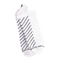 White Bamboo-Blend Performance Trainer Socks