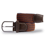 Orange Fine Weave Recycled Woven Belt