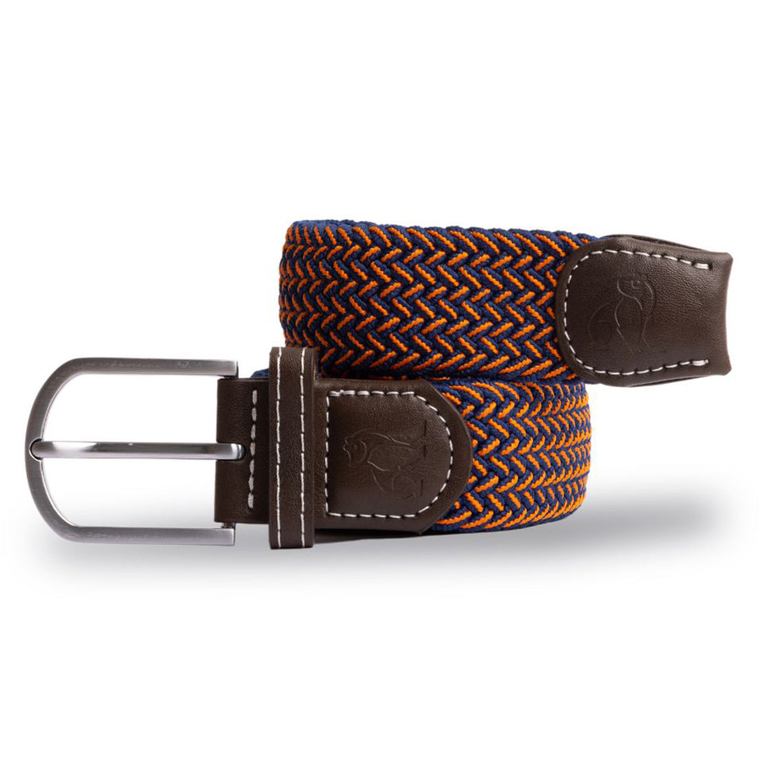 Orange Fine Weave Recycled Woven Belt