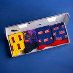 London Bamboo-Blend Sock Gift Box, 4 Pairs