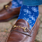Snowflake Bamboo-Blend Socks
