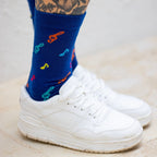 Musical Note Bamboo-Blend Socks