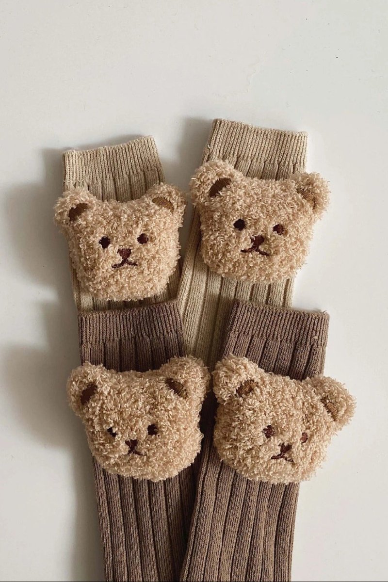 The Bear Knee Socks, Super Soft