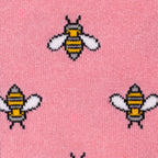 Bumblebee Matching Bamboo-Blend Sock Set, Adult & Child