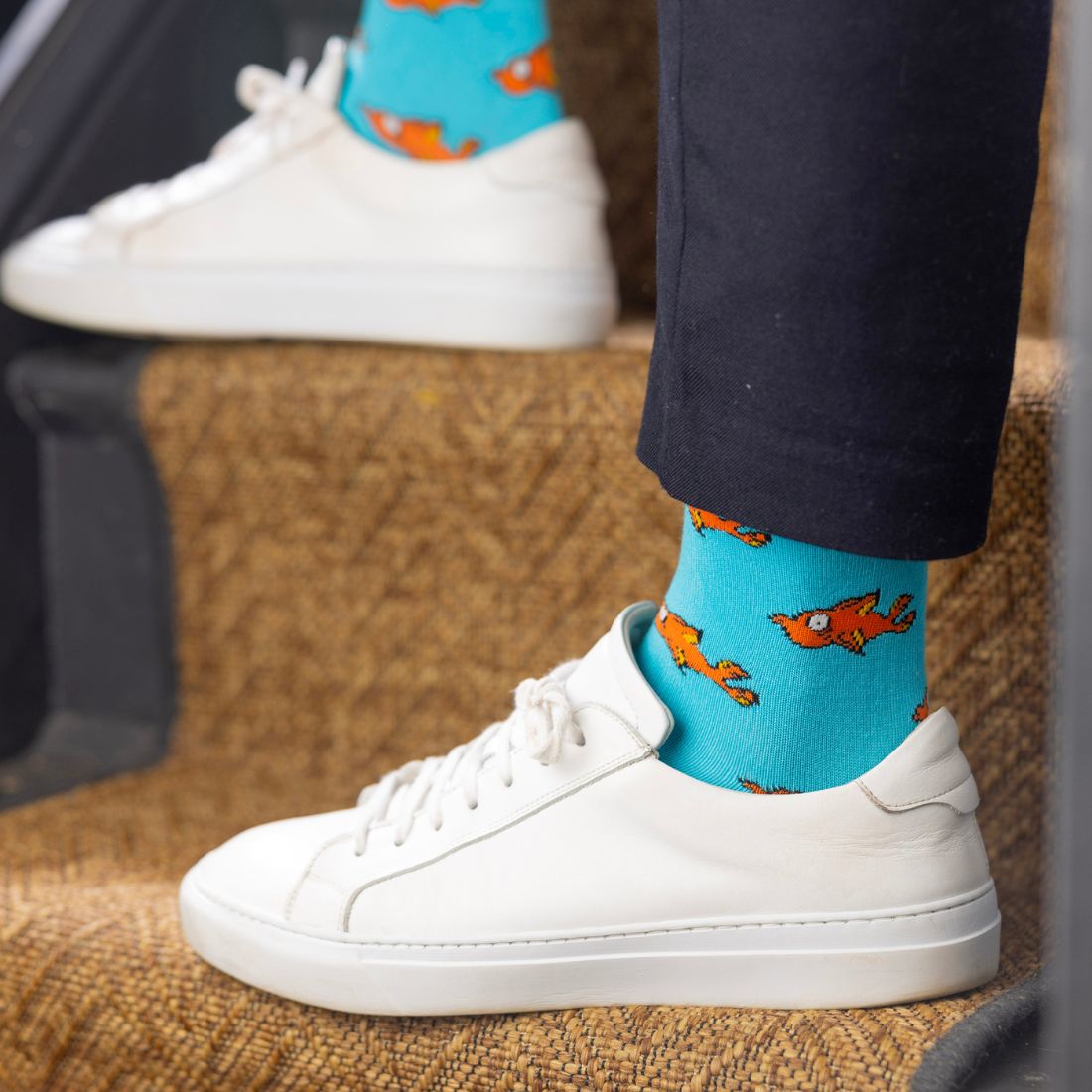 Guppy Fish Bamboo-Blend Socks
