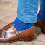 Racing Car Bamboo-Blend Socks