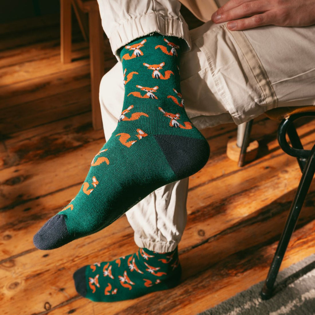 Everyday Bamboo-Blend Socks, Choice of Designs