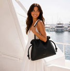 Large Emma Laptop Tote, Black