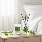 Rosemary & Bergamot 180g Candle & 100ml Diffuser Set