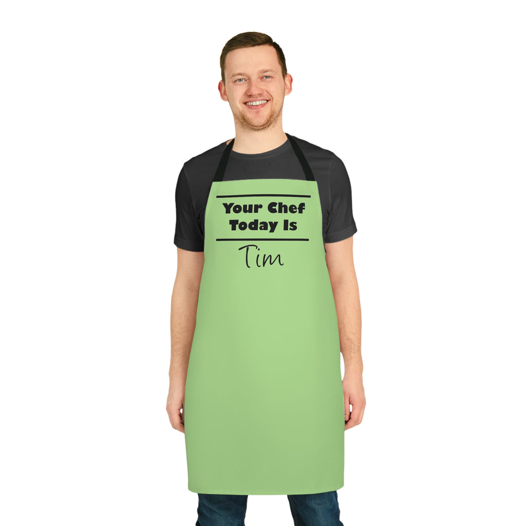 Your Chef Today Is Personalised Kitchen Apron