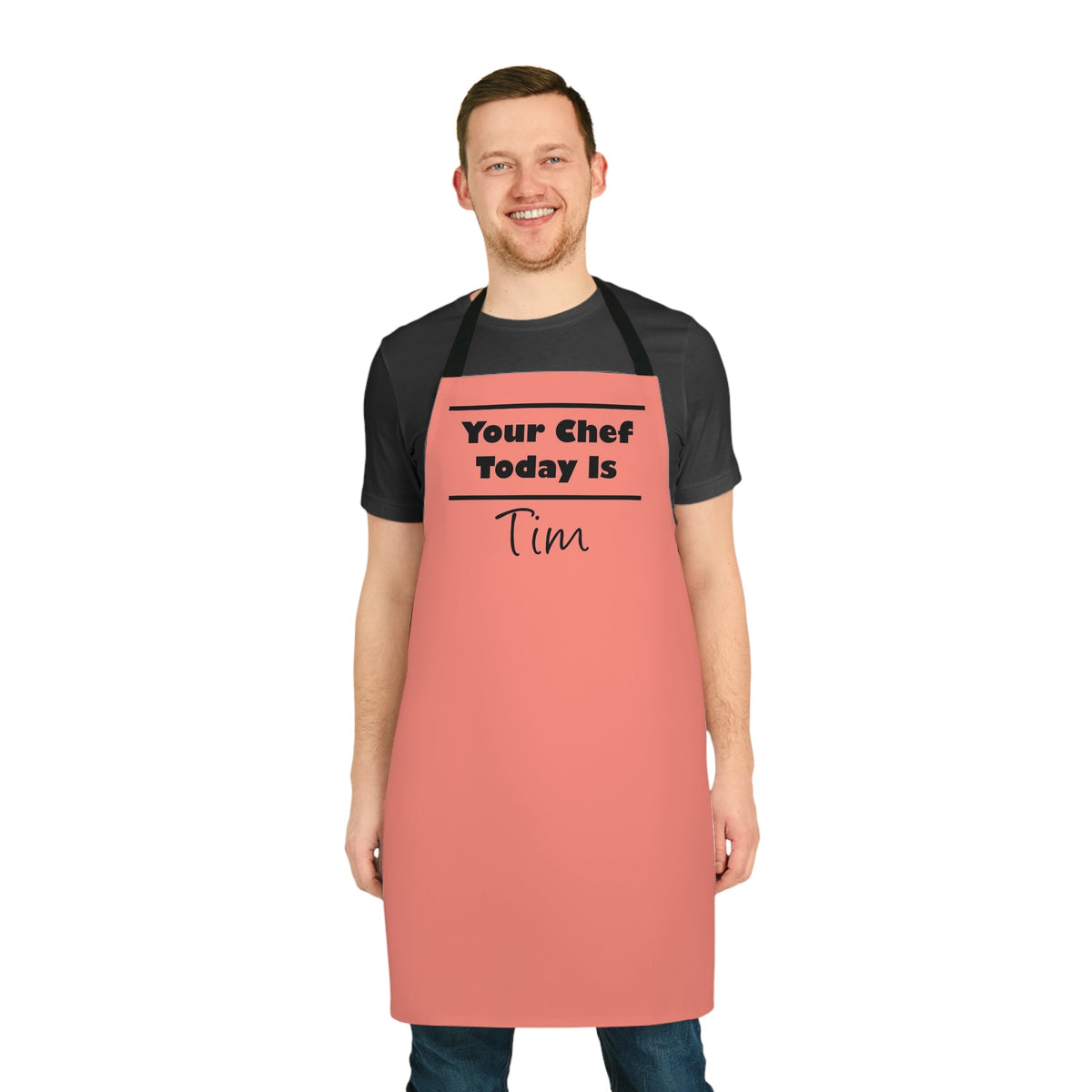 Your Chef Today Is Personalised Kitchen Apron