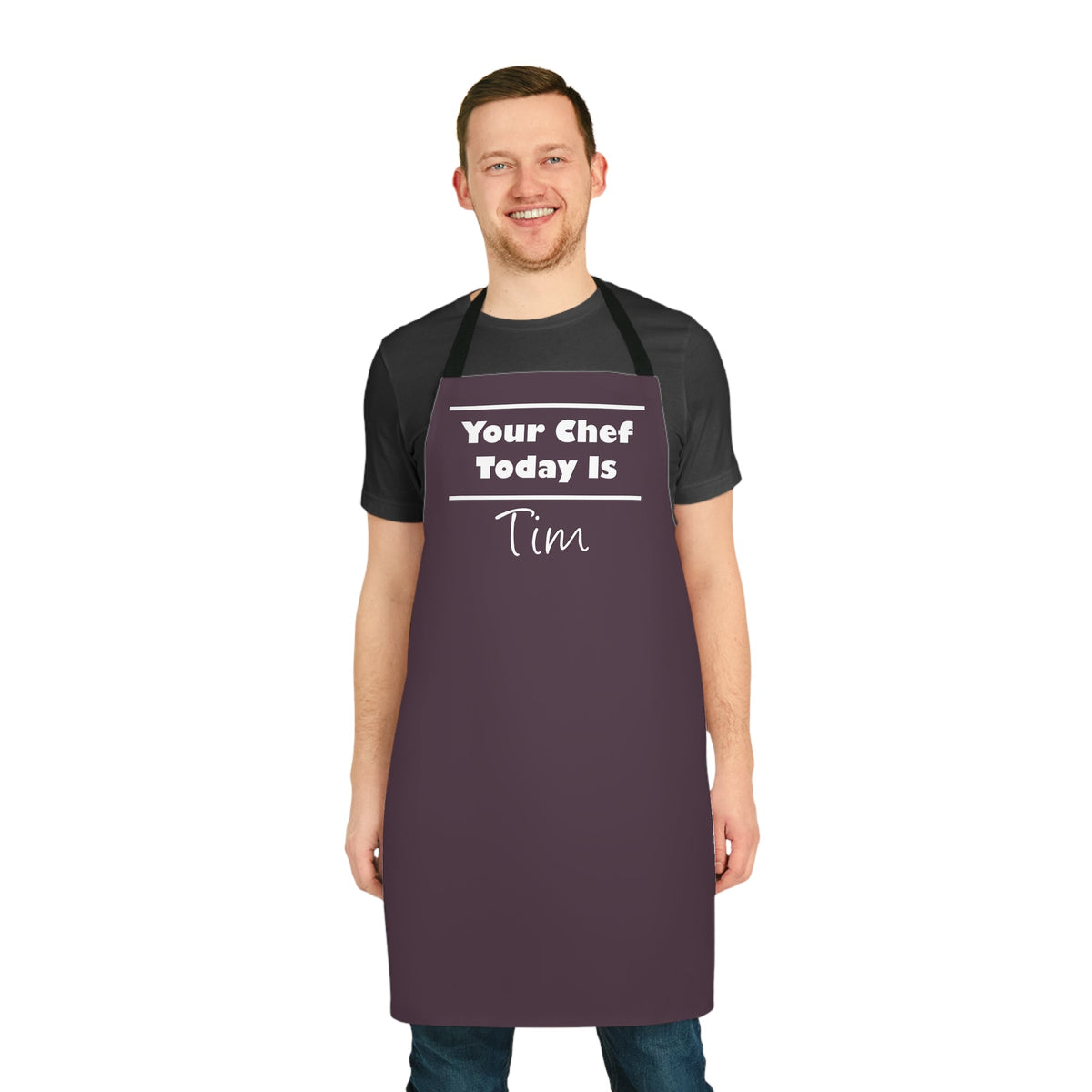 Your Chef Today Is Personalised Kitchen Apron