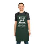 Steak and Chips Personalised Kitchen Apron