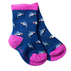 Children's Shark Bamboo-Blend Socks