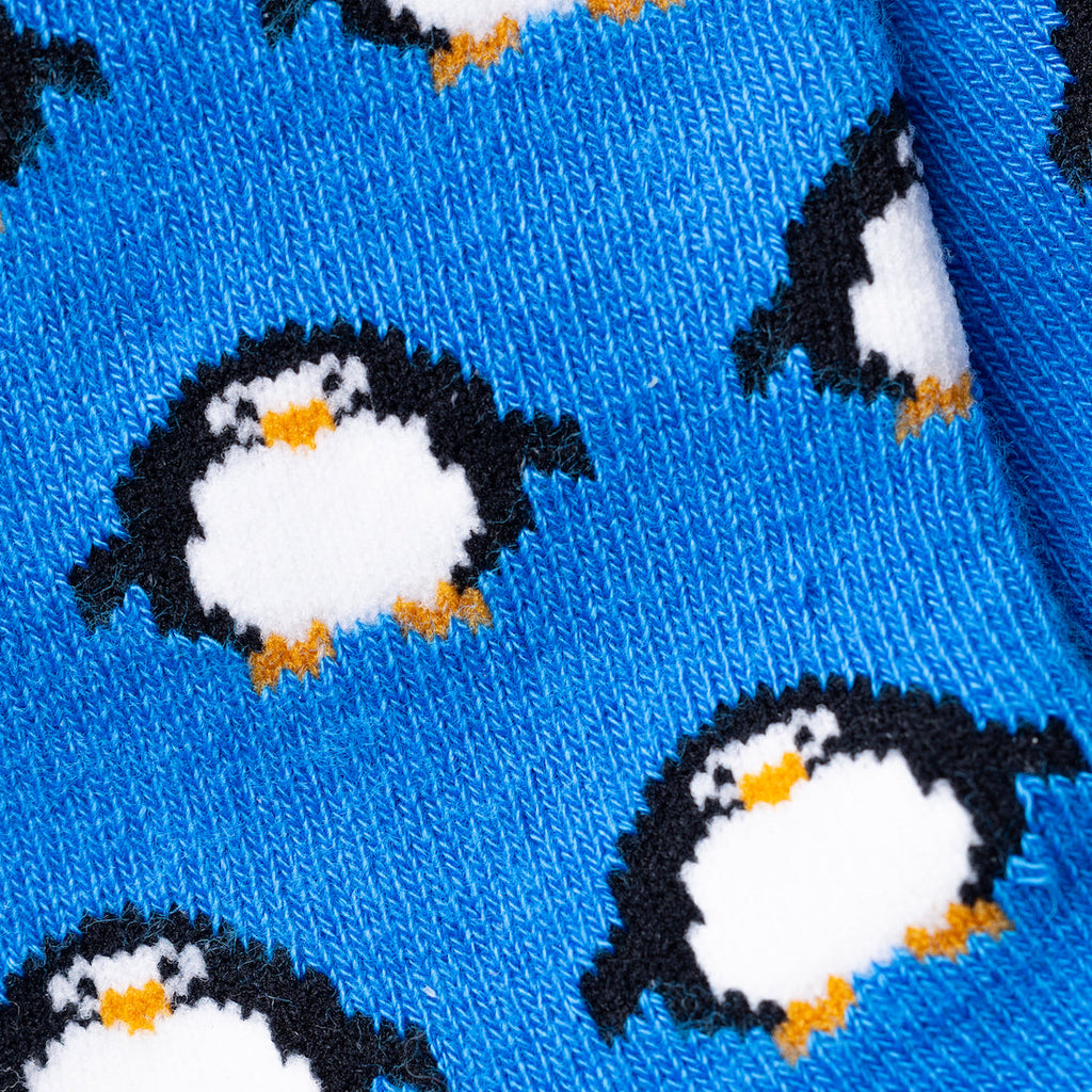 Children's Penguin Bamboo-Blend Socks
