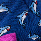 Children's Shark Bamboo-Blend Socks