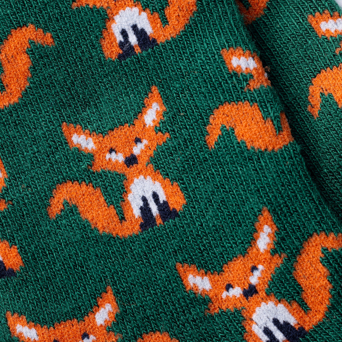 Children's Fox Bamboo-Blend Socks