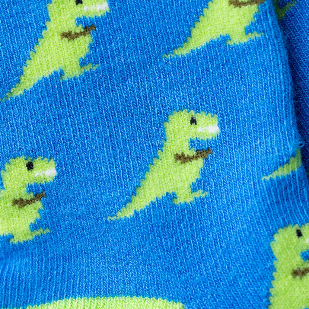 Children's T-Rex Bamboo-Blend Socks
