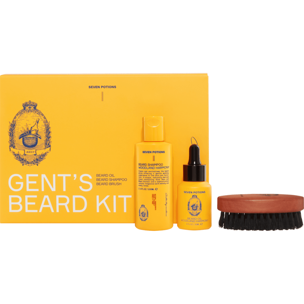 Beard Grooming Set, Beard Oil, Beard Shampoo, Beard Brush
