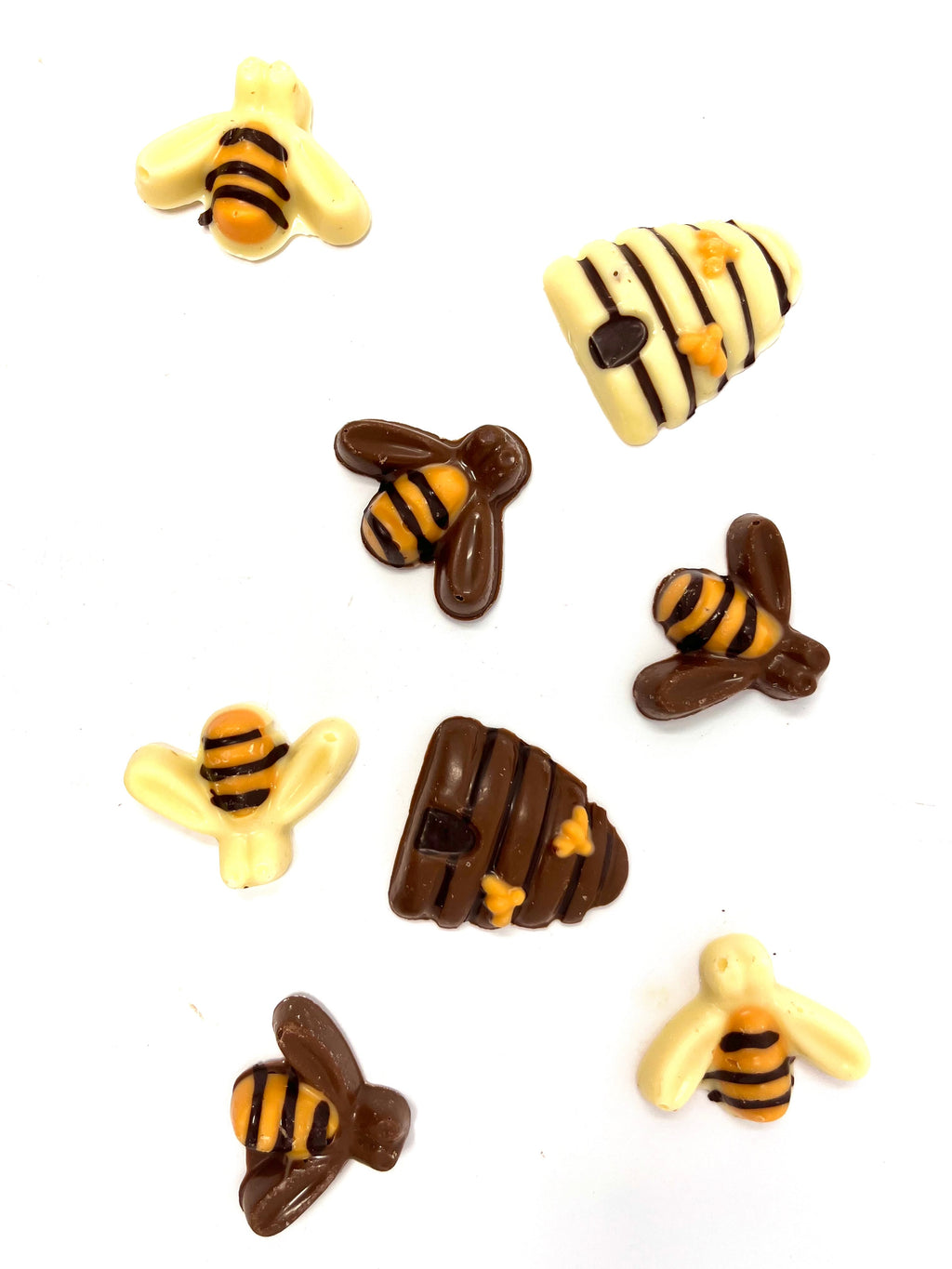 Handmade Chocolate Bees & Beehives
