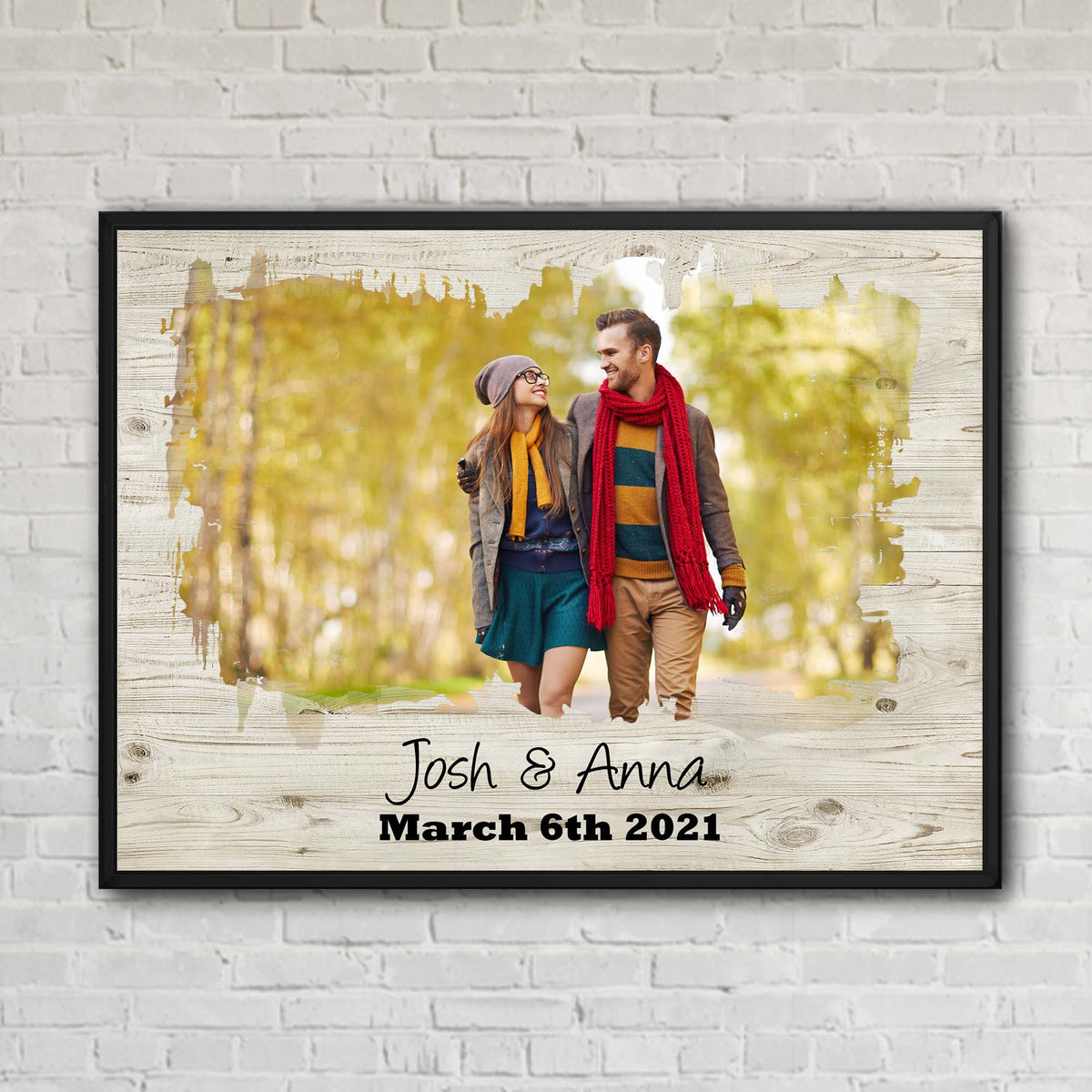 Personalised Photo & Message Artwork
