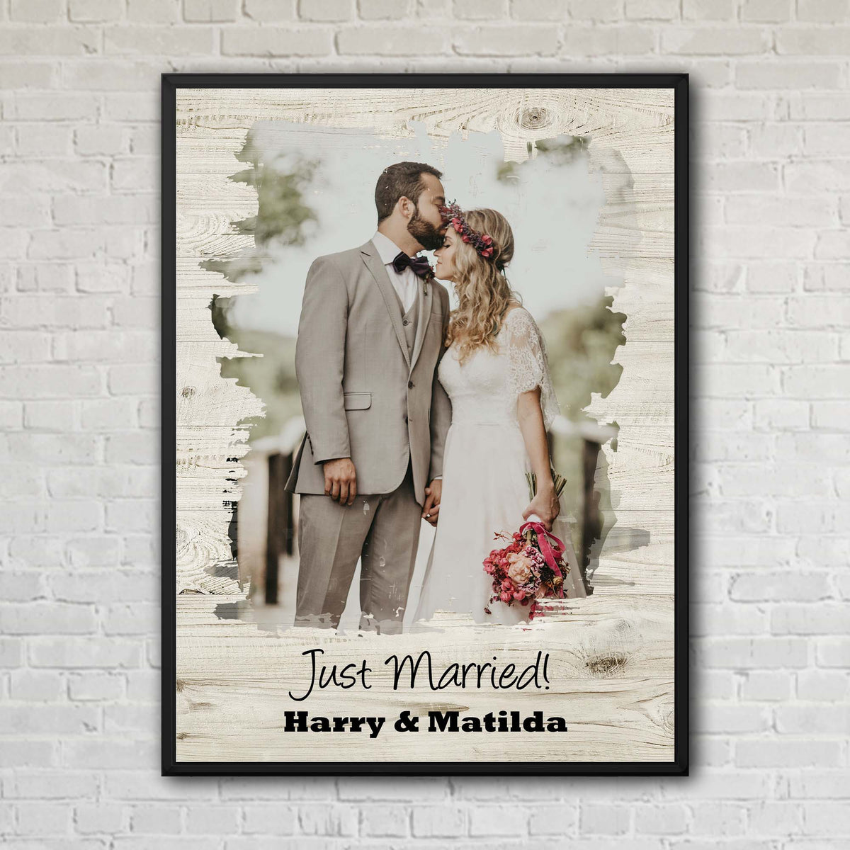 Personalised Photo & Message Artwork