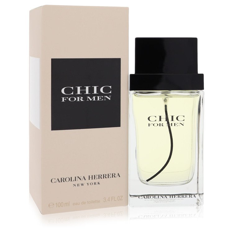 Carolina Herrera Chic Eau de Toilette Spray for Men (100ml)