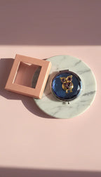 Owl Compact Mirror With Gift Box