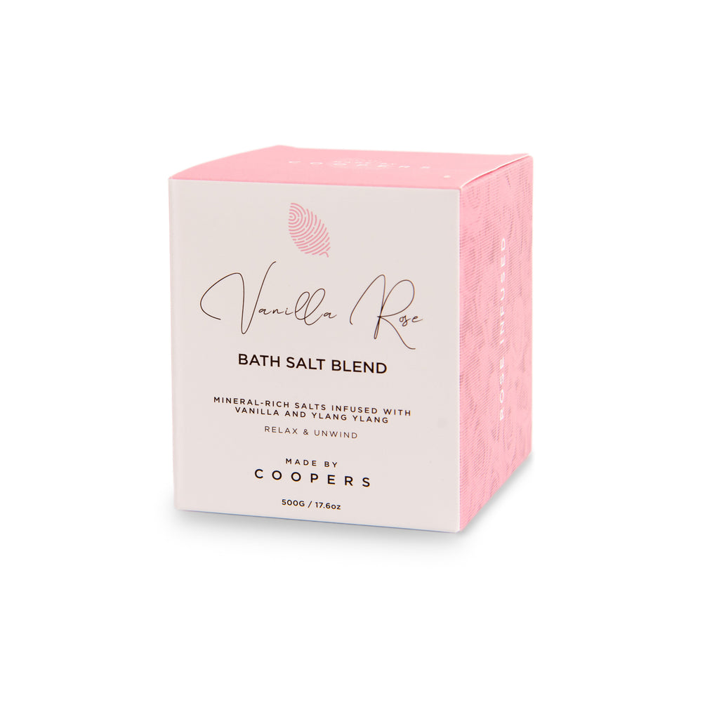 Vanilla Rose Bath Salt Blend