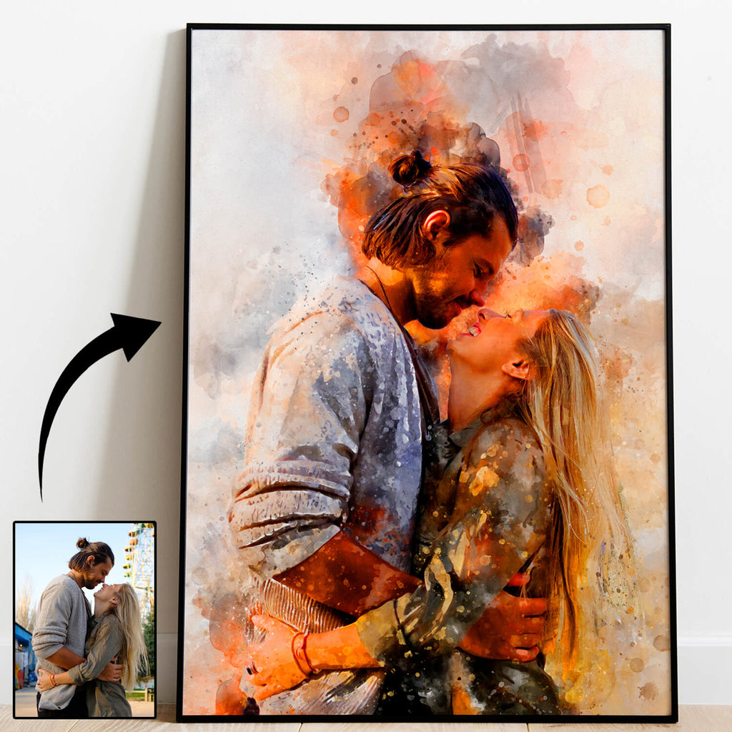 Personalised Watercolour Portrait – Portrait