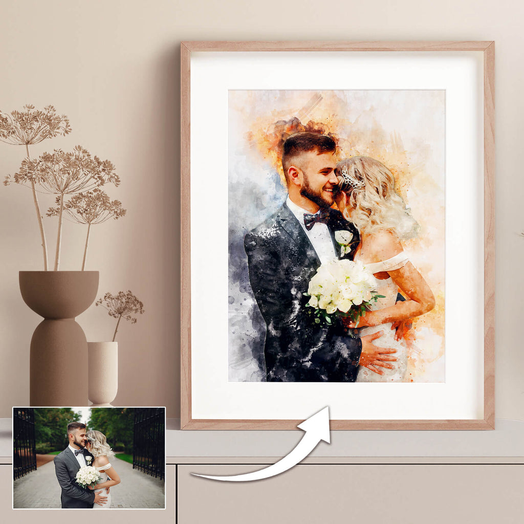 Personalised Watercolour Portrait – Portrait