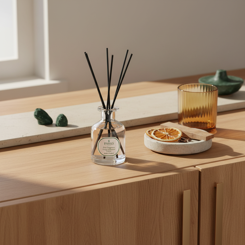 Fine Fragrance 100ml Diffuser Orange. Cedarwood & Clove