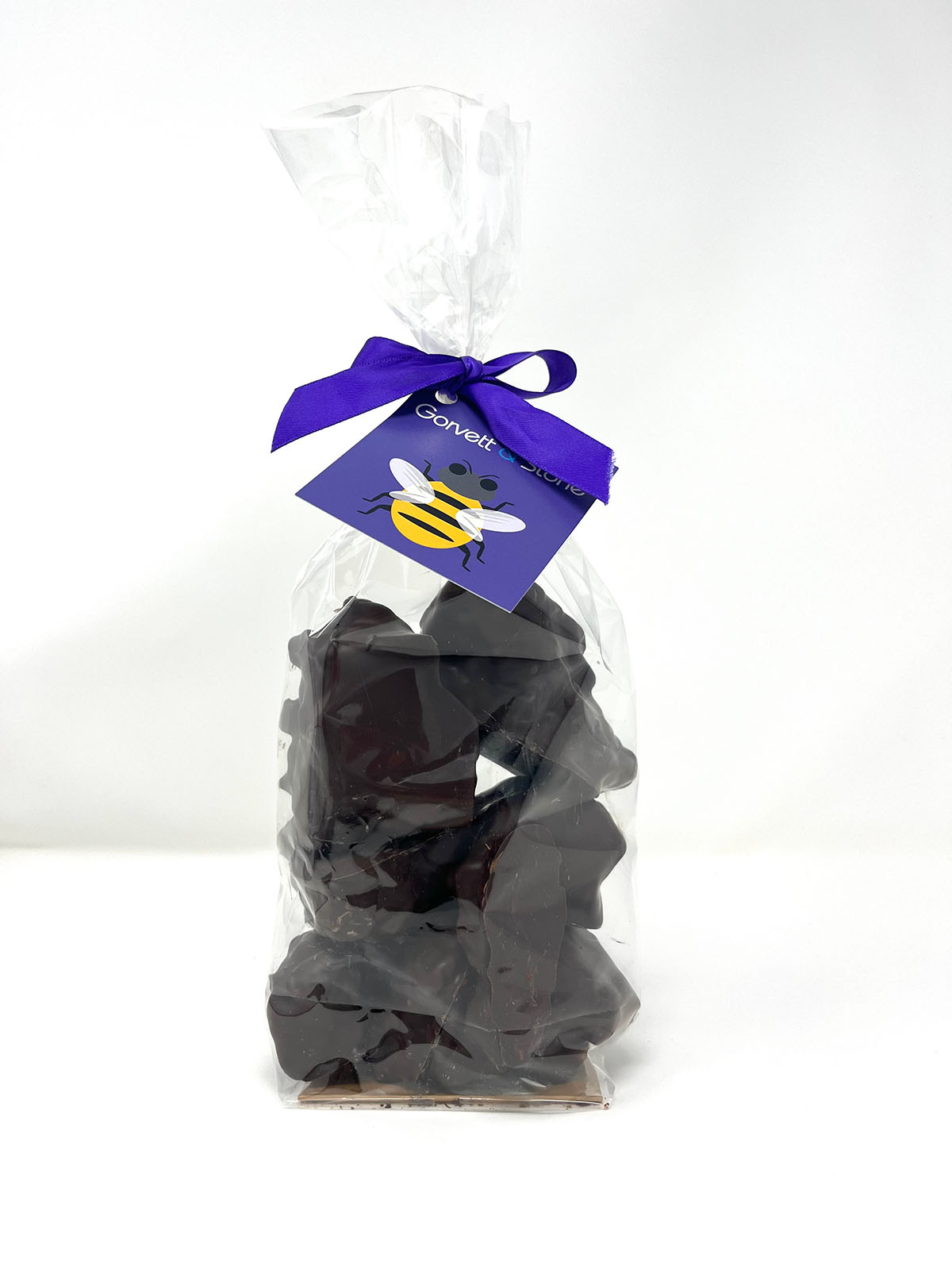 Chocolate Honeycomb, Handmade Dark Chocolate Cinder Toffee (250g)