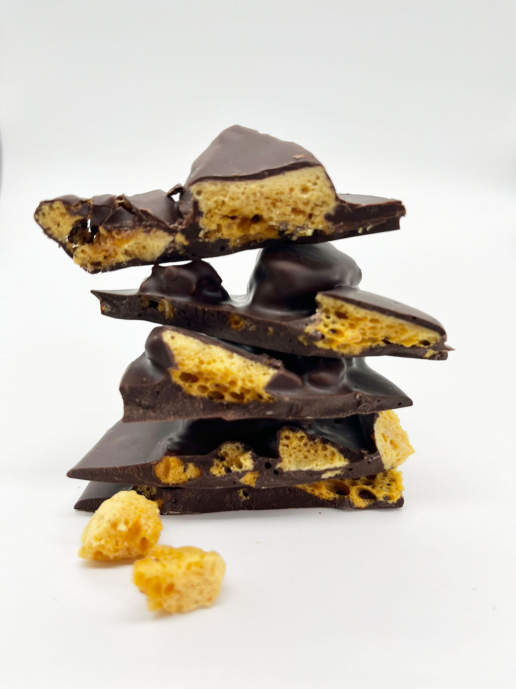 Handmade 70% Dark Chocolate Honeycomb Shards