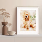 Personalised Watercolour Pet Portrait