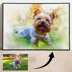 Personalised Watercolour Pet Portrait