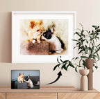 Personalised Watercolour Pet Portrait